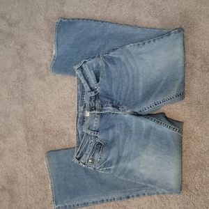 Silver boot cut jeans